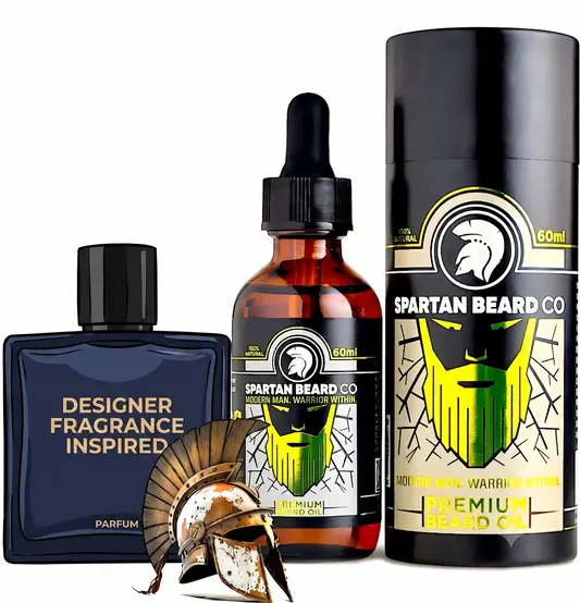𝗦𝗣𝗔𝗥𝗧𝗔𝗡 𝗕𝗘𝗔𝗥𝗗™ Oil (80% RABATT - Första beställning)