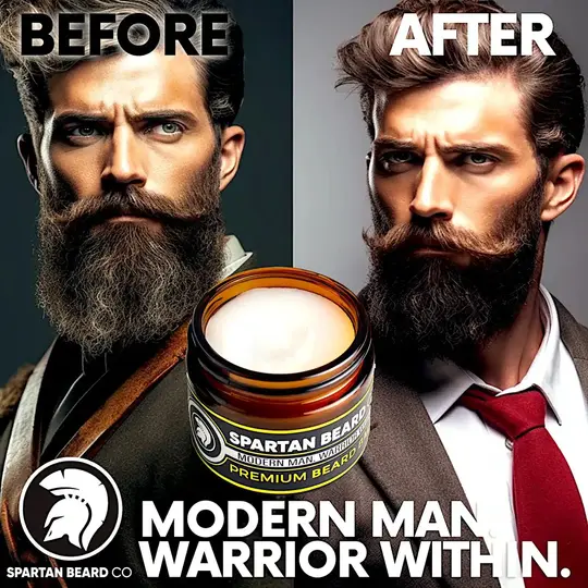 𝗦𝗣𝗔𝗥𝗧𝗔𝗡 𝗕𝗘𝗔𝗥𝗗™ Balm (80% RABATT - Första beställning)