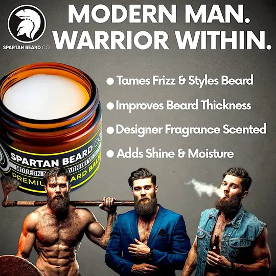 𝗦𝗣𝗔𝗥𝗧𝗔𝗡 𝗕𝗘𝗔𝗥𝗗™ Balm (80% RABATT - Första beställning)