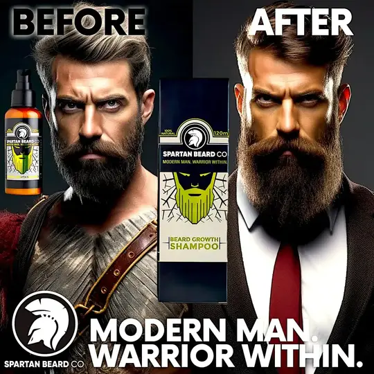 𝗦𝗣𝗔𝗥𝗧𝗔𝗡 𝗕𝗘𝗔𝗥𝗗™ Shampoo (80% RABATT - Första beställning)
