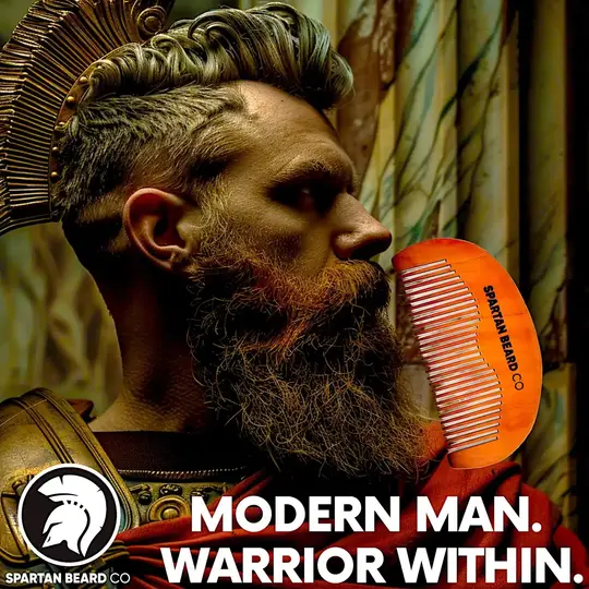𝗦𝗣𝗔𝗥𝗧𝗔𝗡 𝗕𝗘𝗔𝗥𝗗™ Kam (70% RABATT - Första Order)